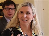 Bývalá ministryně školství Kateřina Valachová přichází k soudu zabývajícím se... Bývalá ministryně školství Kateřina Valachová přichází k soudu zabývajícím se...