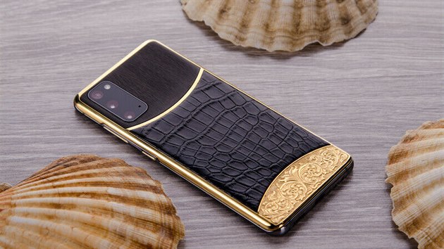 Luxusn Samsung Galaxy S20 Ultra od spolenosti Aurum Edition