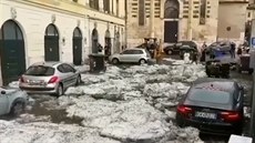 Italské Benátsko postihly přívalové deště a krupobití Italské Benátsko postihly přívalové deště a krupobití