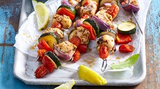 Souvlaki s tzatziky Souvlaki s tzatziky