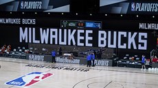 Basketbalisté Milwaukee Bucks na palubovce chybějí, zápas play off NBA... Basketbalisté Milwaukee Bucks na palubovce chybějí, zápas play off NBA...
