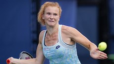 Kateřina Siniaková na turnaji v New Yorku Kateřina Siniaková na turnaji v New Yorku