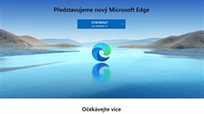 Nová verze prohlížeče Edge běží na jádru Chromium. Nová verze prohlížeče Edge běží na jádru Chromium.