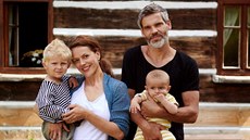 Andrea Růžičková, Mikoláš Růžička a jejich synové Tobiáš a Jáchym Andrea Růžičková, Mikoláš Růžička a jejich synové Tobiáš a Jáchym