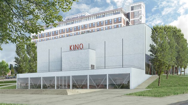 Vizualizace podoby Velkého kina ve Zlíně po rekonstrukci podle vítězného studia... Vizualizace podoby Velkého kina ve Zlíně po rekonstrukci podle vítězného studia...