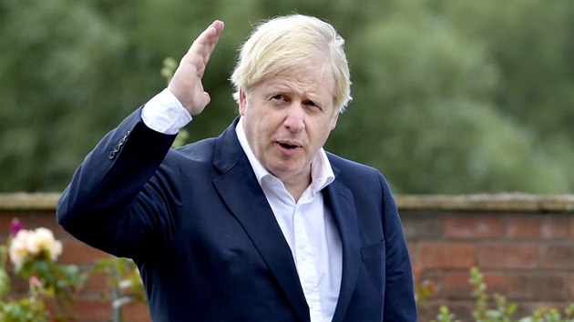 Britsk premir Boris Johnson (23. srpna 2020)
