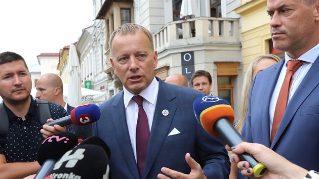 Pedseda slovenskho parlamentu Boris Kollr (17. srpna 2020)