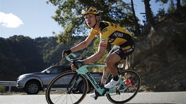 Tony Martin bhem 5. etapy Tour de France.