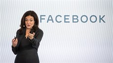 Provozní ředitelka Facebooku Sheryl Sandberg oznamuje spuštění Facebook Jobs Provozní ředitelka Facebooku Sheryl Sandberg oznamuje spuštění Facebook Jobs