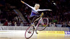 Slovenská závodnice na krasokole Nicole Frýbortová Slovenská závodnice na krasokole Nicole Frýbortová