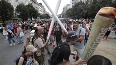Pochod Million Marihuana March za legalizaci konopí Pochod Million Marihuana March za legalizaci konopí