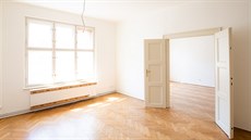 Jeden z byt ve vlastnictví msta Hradce Králové ped rekonstrukcí (12.8.2020).