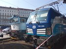 Krásné mašinky ze sobotní akce na nádraží Krásné mašinky ze sobotní akce na nádraží