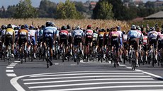 Cyklisté bhem 14. etapy Tour de France