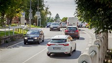 Po současné silnici první třídy I/19 v Chýnově podle celostátního sčítání... Po současné silnici první třídy I/19 v Chýnově podle celostátního sčítání...