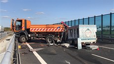 Smrtelná nehoda na Pražském okruhu. (17.9.2020) Smrtelná nehoda na Pražském okruhu. (17.9.2020)
