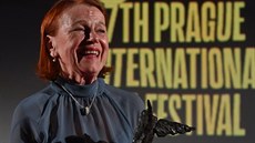 Herečka Iva Janžurová při zahájení 27. ročníku filmového festivalu Febiofest... Herečka Iva Janžurová při zahájení 27. ročníku filmového festivalu Febiofest...