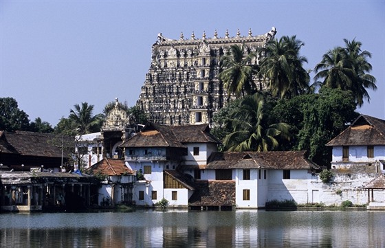 Indický chrám rí Padmanabásvámí