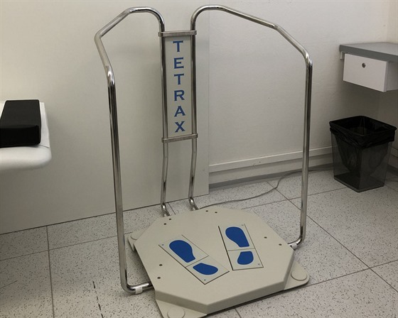 Diagnostickı přístroj Tetrax v Modřanské poliklinice