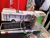 Unikátní model bývá k vidění v rámci prezenčních stánků dopravního podniku