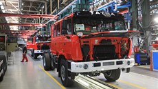 V kopřivnické automobilce Tatra se zatím pandemie koronaviru příliš... V kopřivnické automobilce Tatra se zatím pandemie koronaviru příliš...