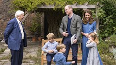 Princ William, vévodkyn Kate a jejich dti