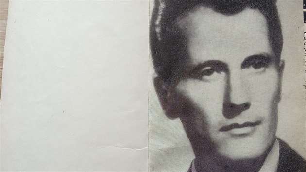 Portrt Richarda Husmanna (vystupujcho pod umleckm pseudonymem Filip Jnsk) ve tetm vydn knihy Nebet jezdci z roku 1967