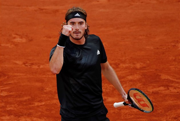 ek Stefanos Tsitsipas slav postup do semifinle Roland Garros.