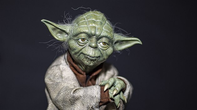 Velmistr Yoda z filmové ságy Hvězdné války Velmistr Yoda z filmové ságy Hvězdné války