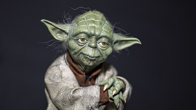 Velmistr Yoda z filmové ságy Hvzdné války