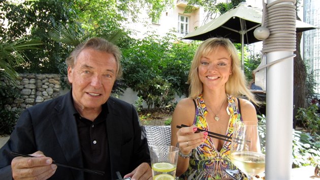 Karel Gott a Dominika Gottov