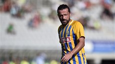 Pavel Zavadil z Opavy během utkání s Jabloncem Pavel Zavadil z Opavy během utkání s Jabloncem