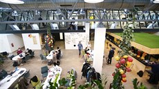 Brněnské coworkingové centrum Impact Hub. Brněnské coworkingové centrum Impact Hub.