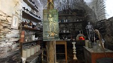Expozice v dom léitele Eleazara Kittela v Pnín-Krásné na Jablonecku.