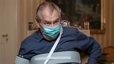 Prezident Miloš Zeman při rozhovoru pro MF DNES (Lány, 8. října 2020) Prezident Miloš Zeman při rozhovoru pro MF DNES (Lány, 8. října 2020)