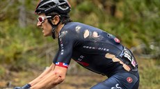 Konec nadějí. Geraint Thomas spadl a nabral velkou ztrátu. Konec nadějí. Geraint Thomas spadl a nabral velkou ztrátu.