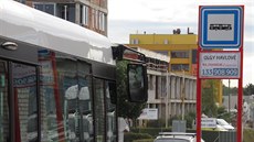 Zastávka Olgy Havlové na Žižkově. Zastávka Olgy Havlové na Žižkově.