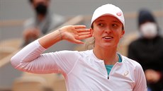 A kde je potlesk? Iga Šwiateková oslavuje postup do finále Roland Garros. A kde je potlesk? Iga Šwiateková oslavuje postup do finále Roland Garros.