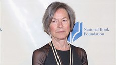 Básnířka Louise Glücková na vyhlášení Národních knižních cen v New Yorku v roce... Básnířka Louise Glücková na vyhlášení Národních knižních cen v New Yorku v roce...