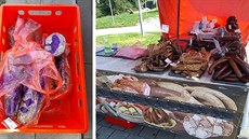Inspektoři Státní veterinární během kontroly na trzích v Brně-Bystrci objevili... Inspektoři Státní veterinární během kontroly na trzích v Brně-Bystrci objevili...