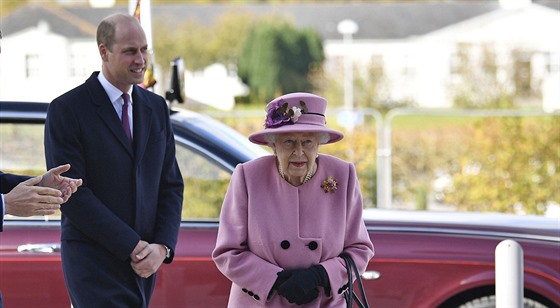 Princ William a královna Albta II. 