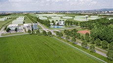 Téměř prázdnou průmyslovou zónu u Holešova mají na menší plochy rozdělit nové... Téměř prázdnou průmyslovou zónu u Holešova mají na menší plochy rozdělit nové...