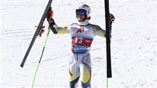 Lucas Braathen slaví triumf v obřím slalomu v Söldenu Lucas Braathen slaví triumf v obřím slalomu v Söldenu