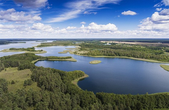 Mazurská jezera: Ti tisíce vodních ploch, desítky kanál a ek, to je pírodní...