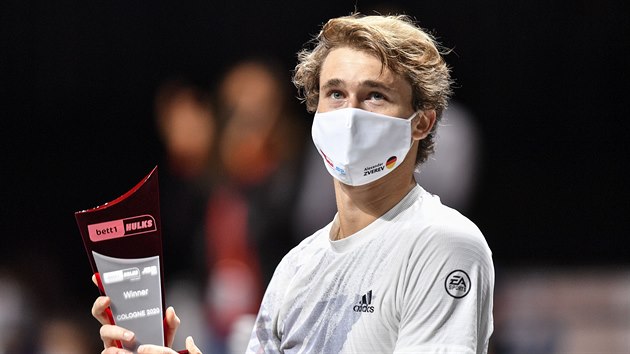 Alexander Zverev, vtz turnaje v Koln