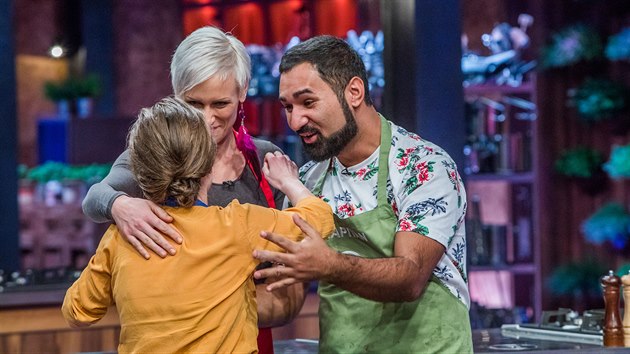 Druhé místo v semifinále si vybojovala Pavlína, která skvěle vedla svůj tým a připravila dokonalé tříchodové menu..