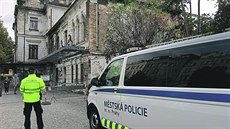 Hlídky mstské policie zabezpeují vyehradské nádraí v reimu 24 hodin.