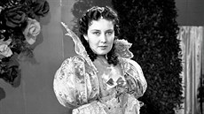 Hereka Lída Baarová ve filmu Dívka v modrém (1940)