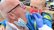 Testování na koronavirus v Sasku (26. íjen 2020)