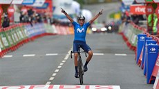 Marc Soler a jeho první triumf na Vueltě. Marc Soler a jeho první triumf na Vueltě.